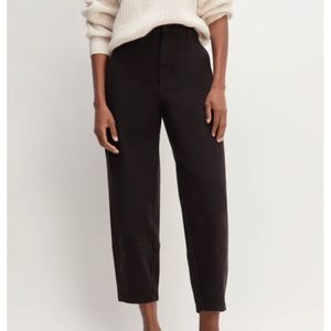 Everlane Utility Barrel Pant, Size 0, Black